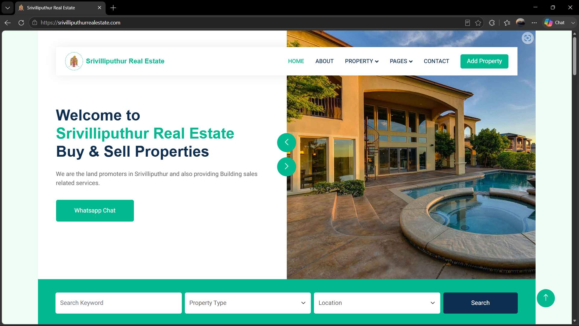 Srivilliputhur Real Estate
